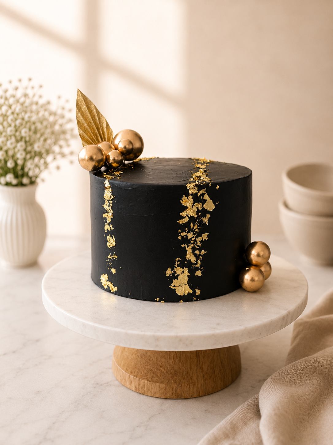 Rose Pistachio Celebration Cake